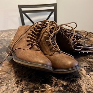 tie up zipper knee boots